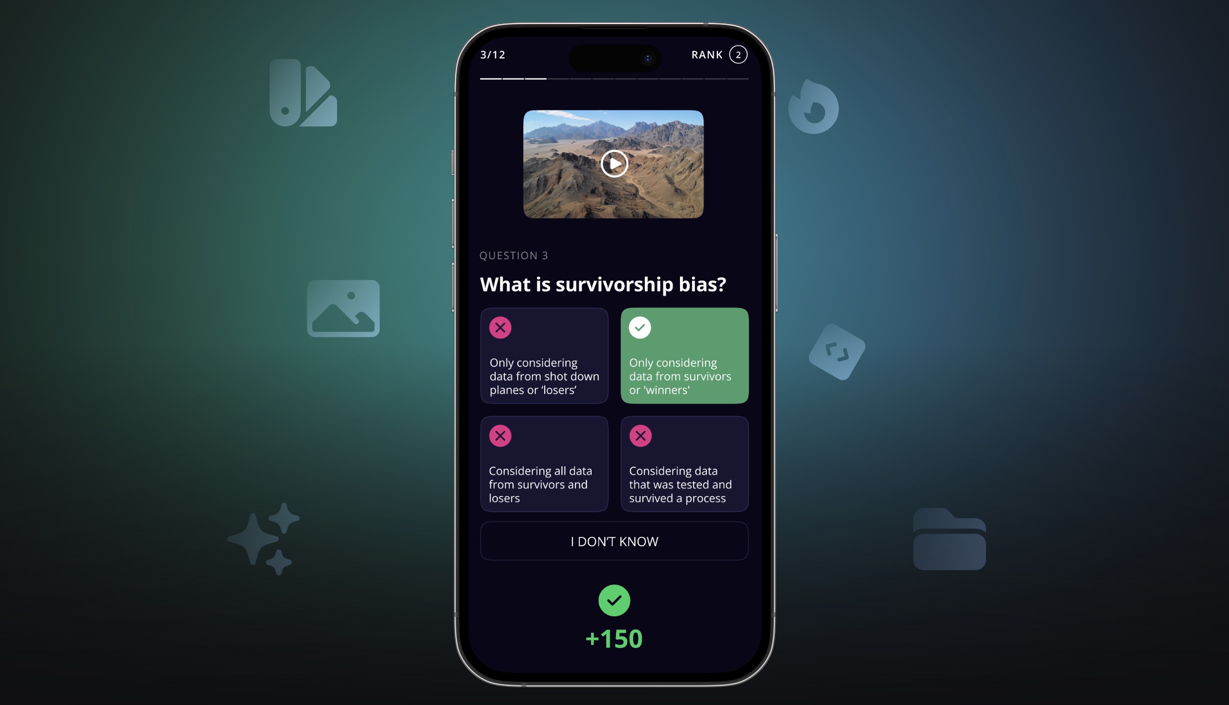 screenshot of Kwizie