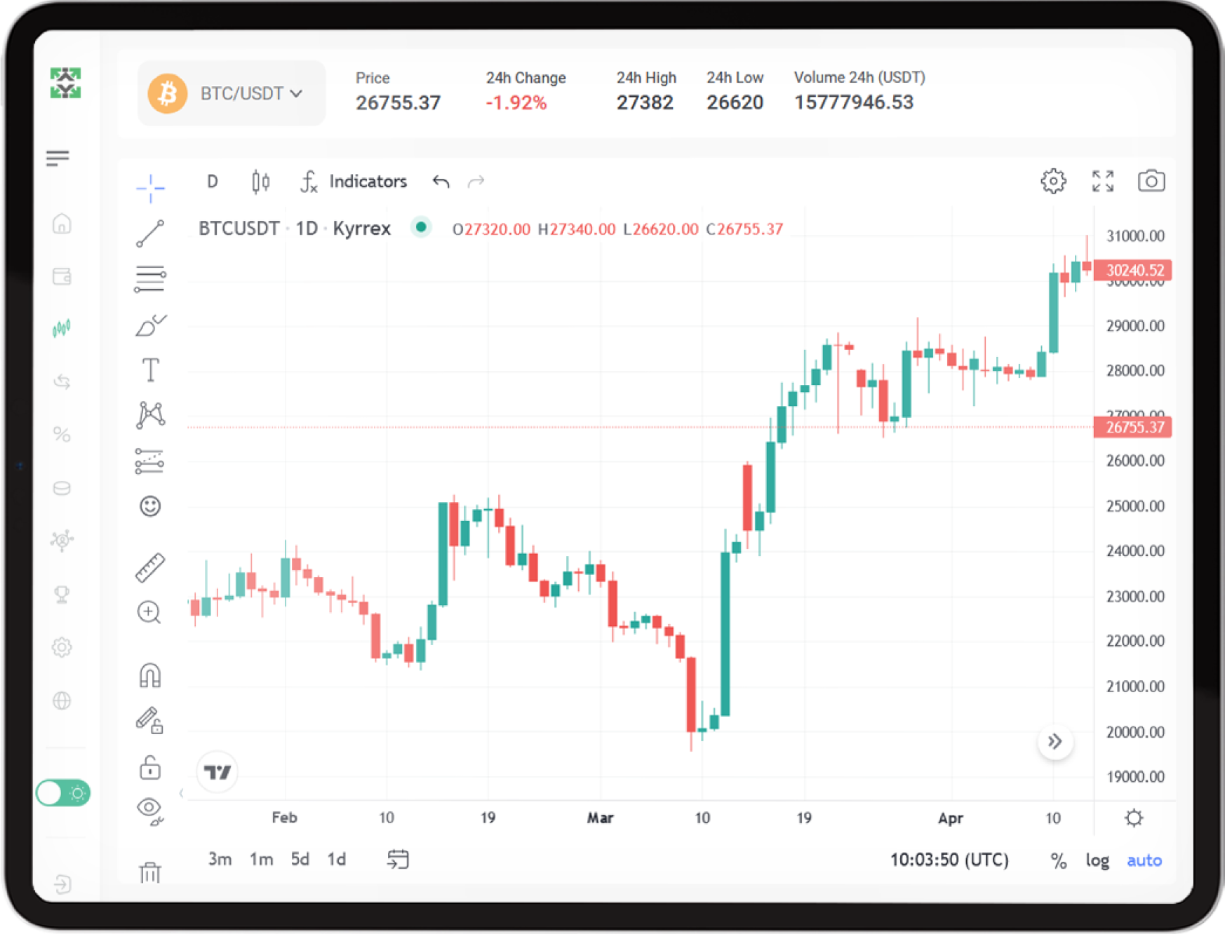 screenshot of Kyrrex