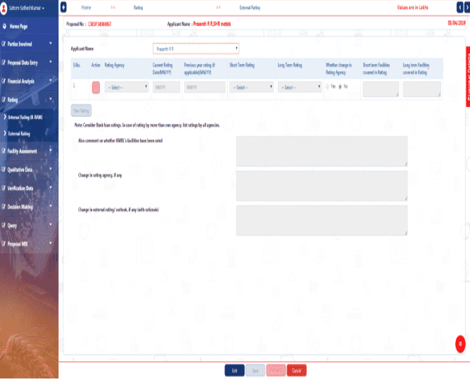 screenshot of LENDperfect