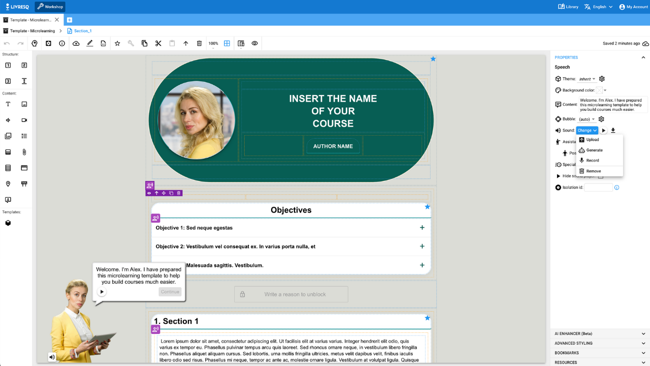 screenshot of LIVRESQ