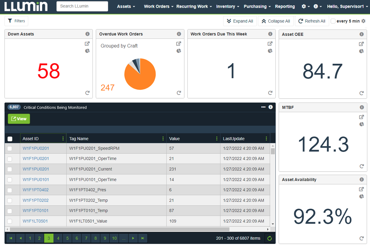 screenshot of LLumin