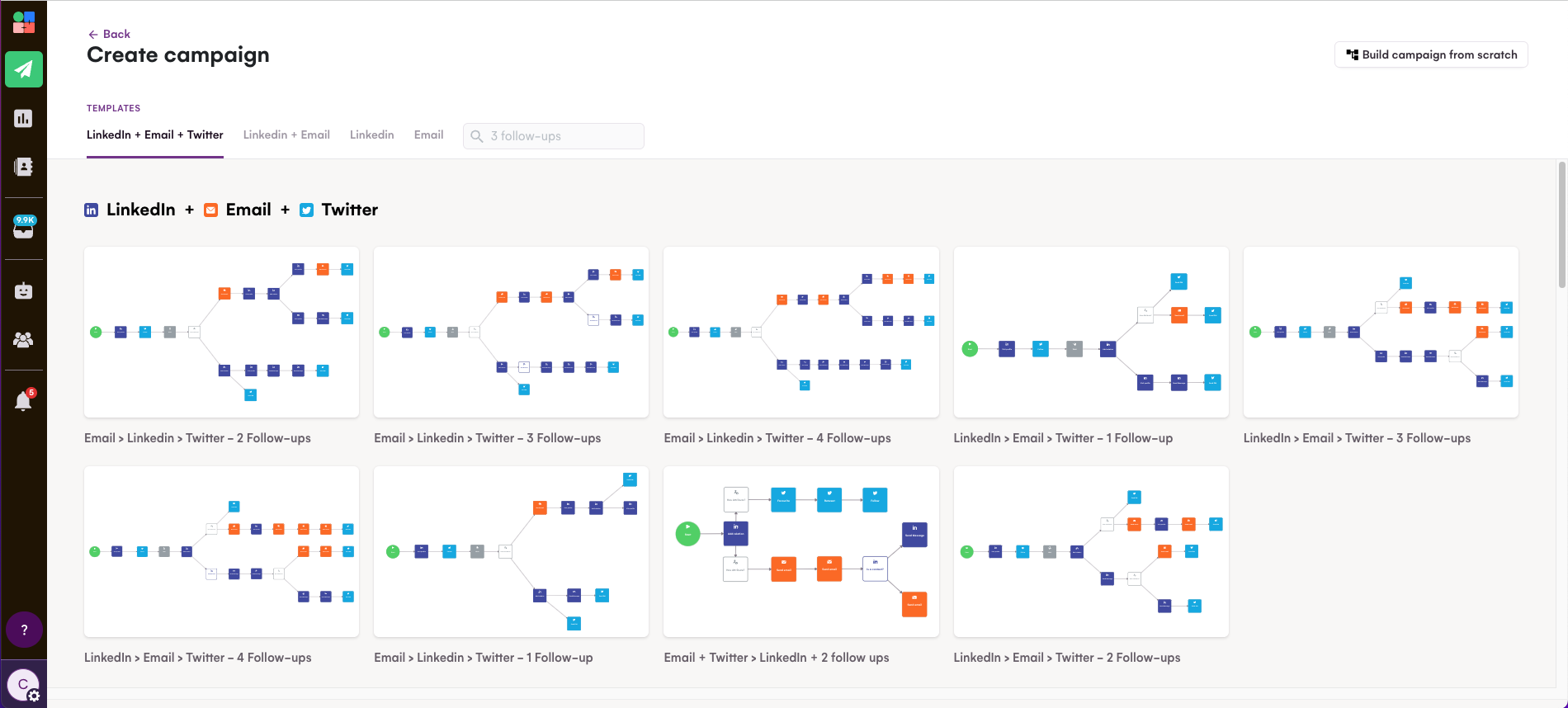 screenshot of LaGrowthMachine