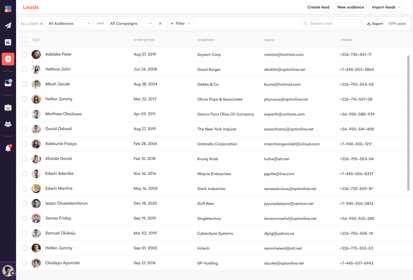 screenshot of LaGrowthMachine