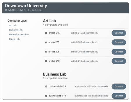 screenshot of LabStats