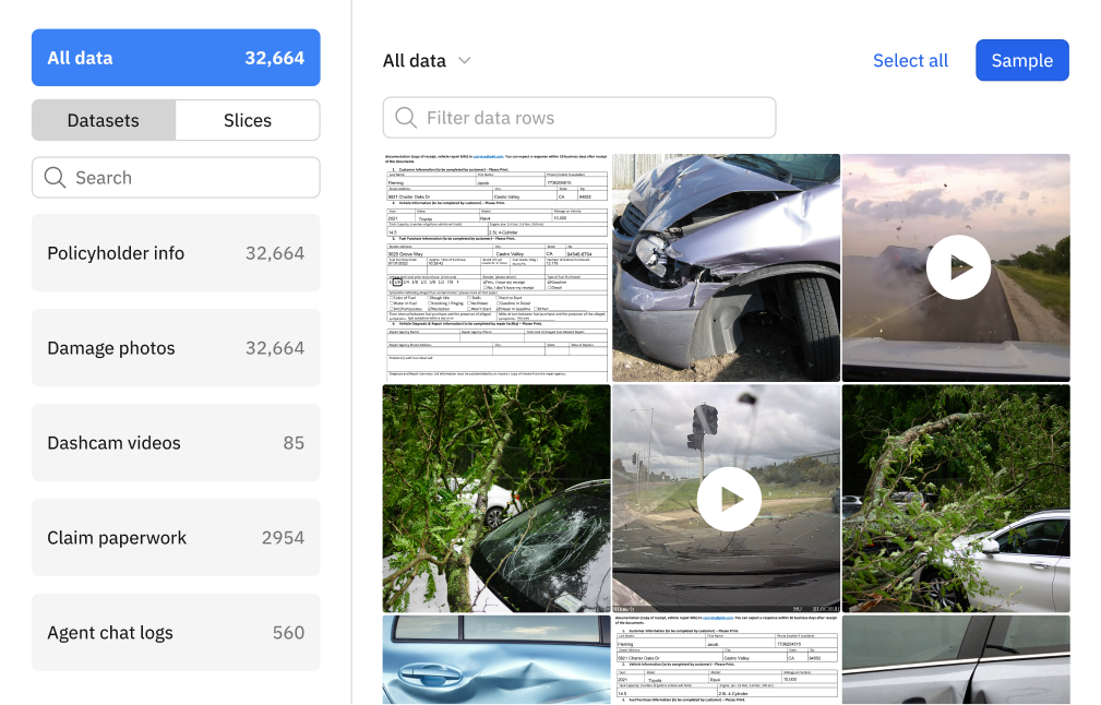 screenshot of Labelbox