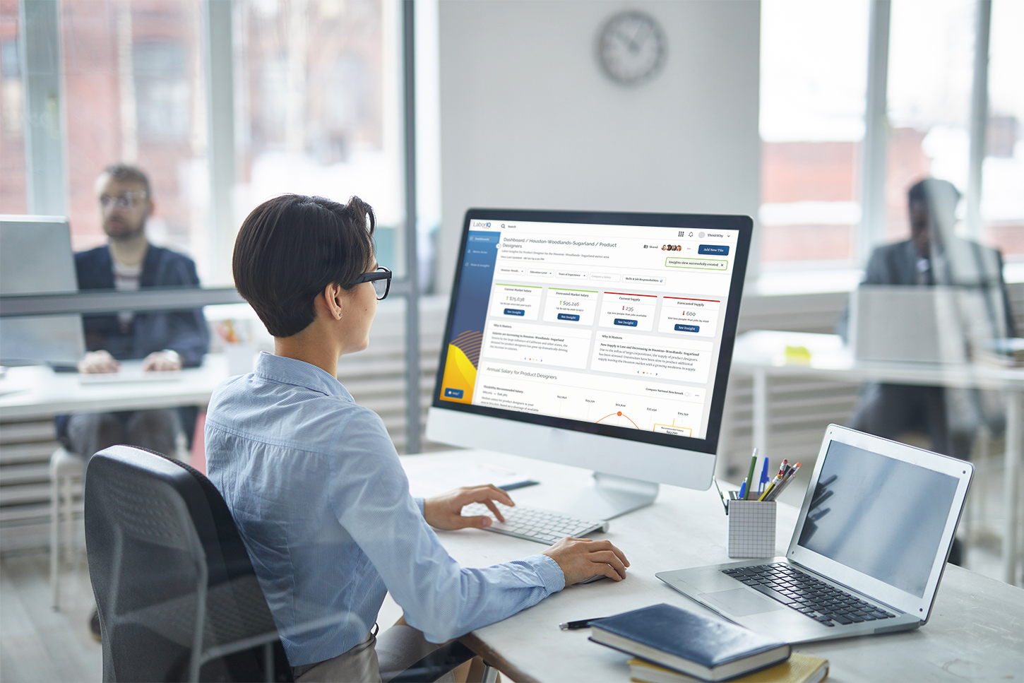 screenshot of LaborIQ