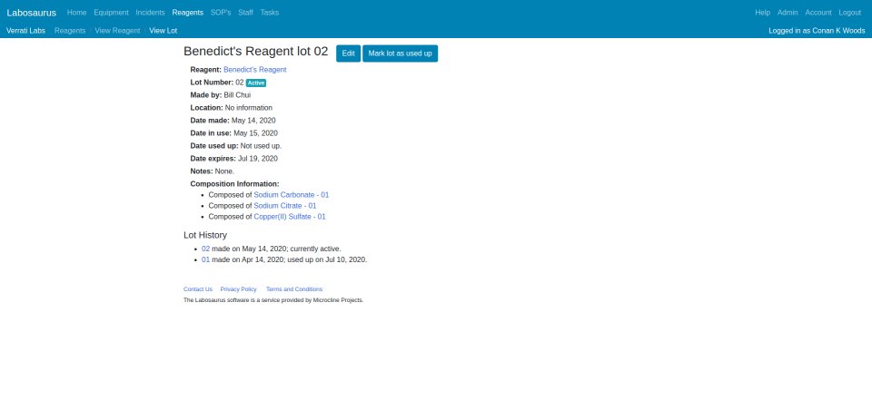 screenshot of Labosaurus