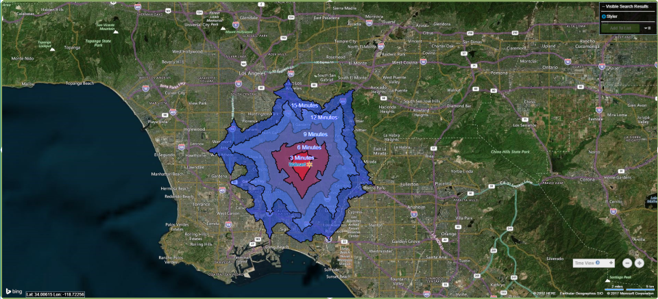 screenshot of LandVision