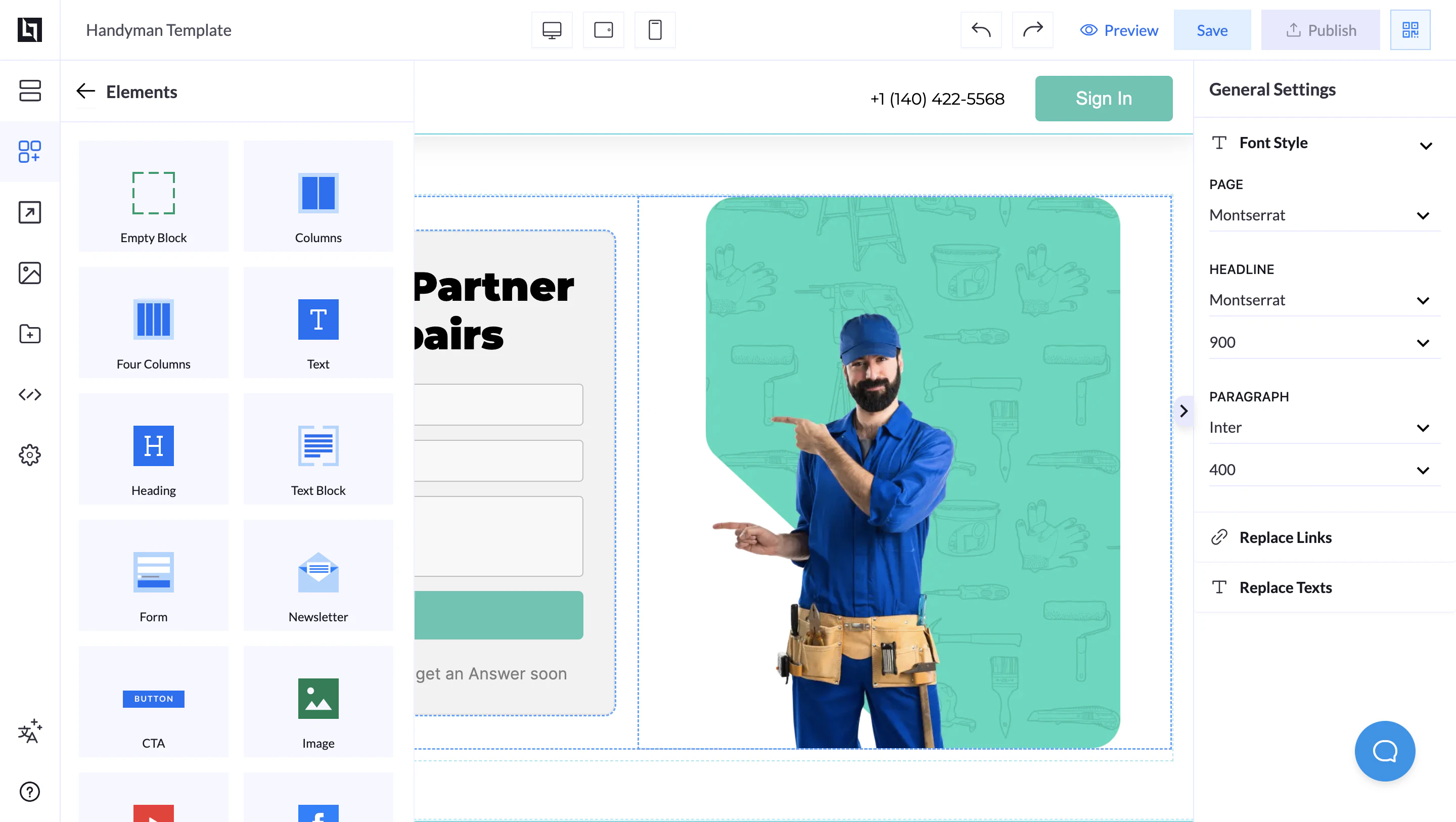 screenshot of Landerlab