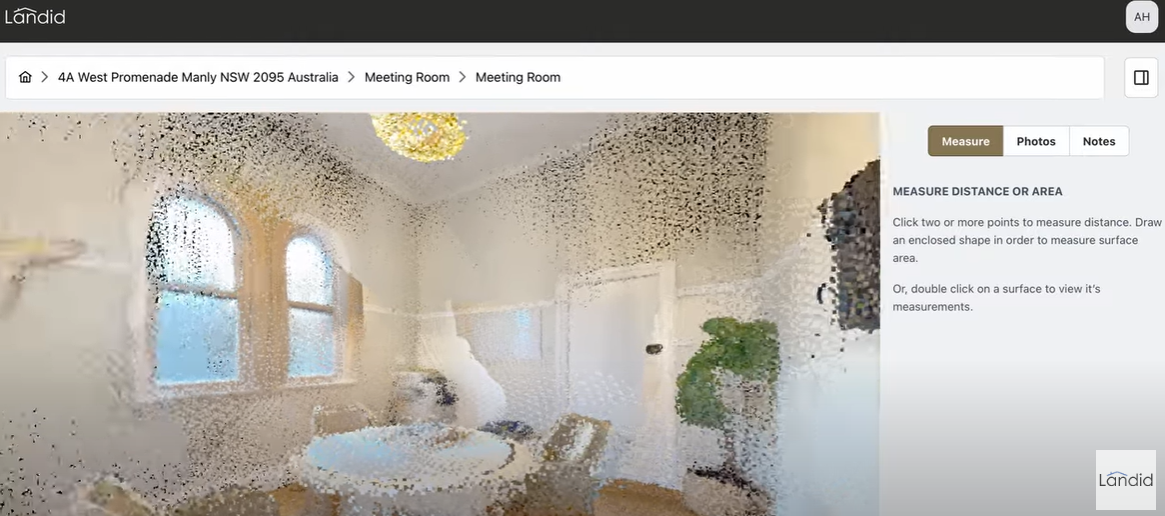 screenshot of Landid