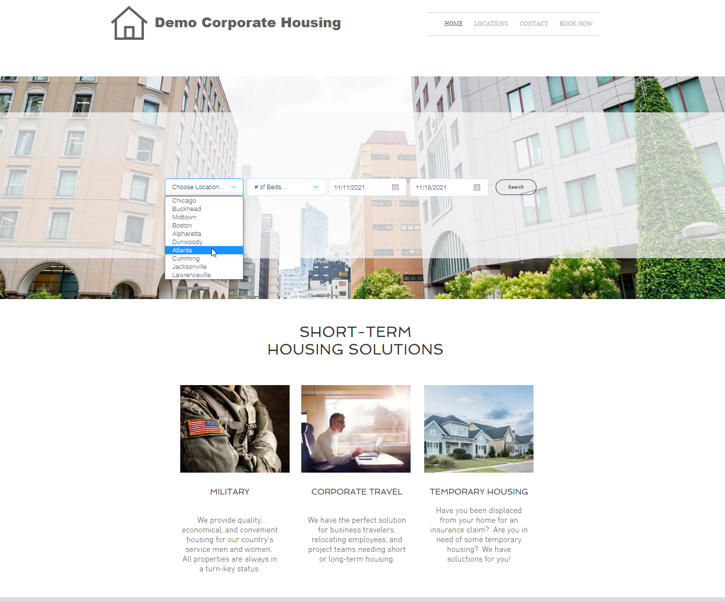 screenshot of LandlordTracks