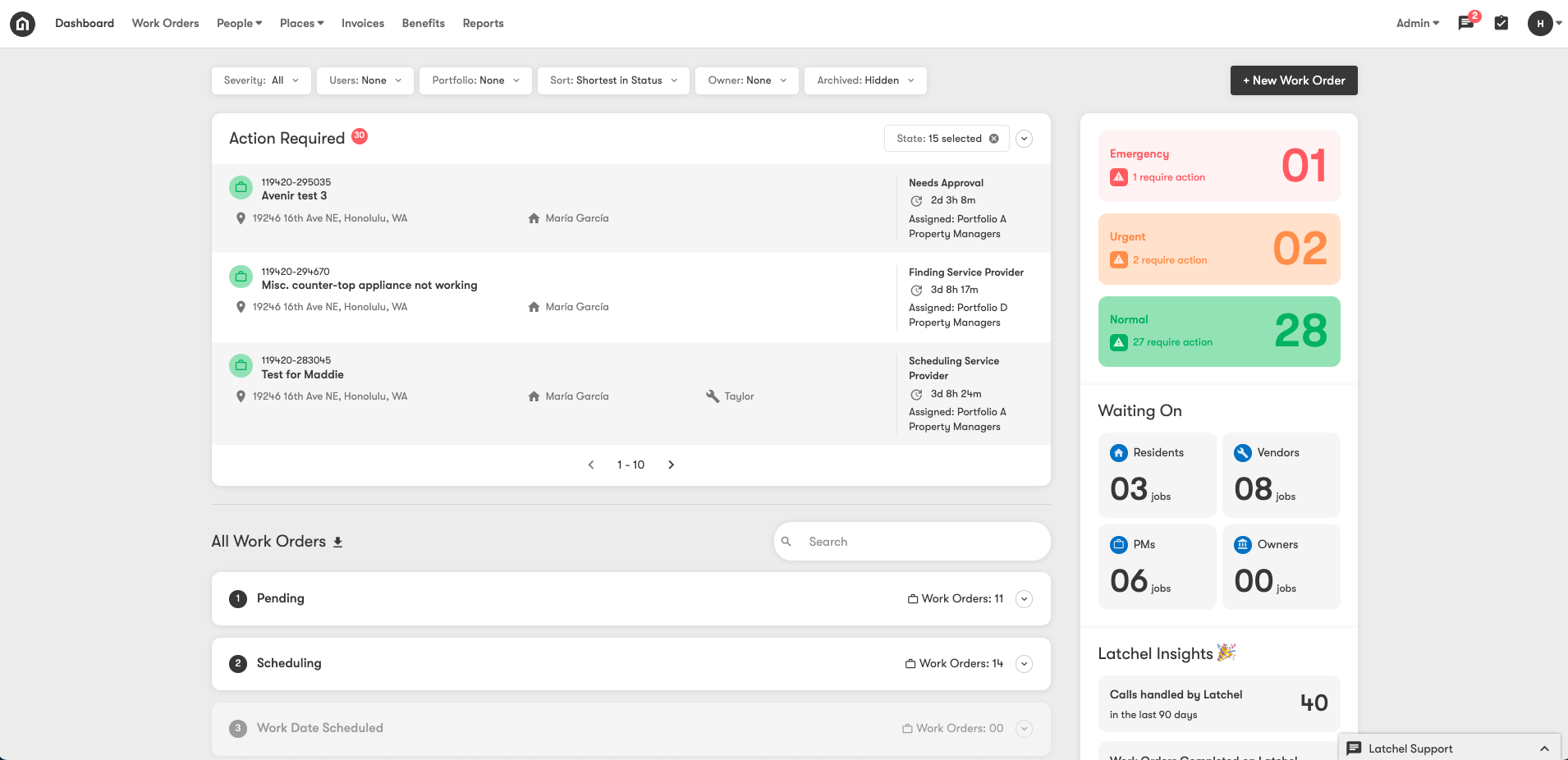 screenshot of Latchel