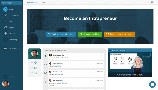 screenshot of LaunchPath