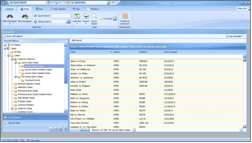 screenshot of LawBase