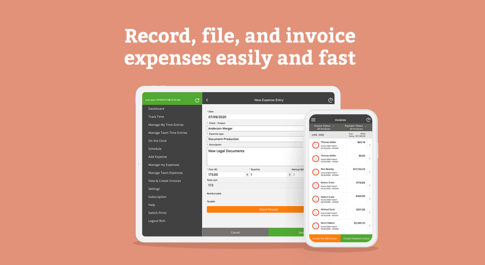 screenshot of LawBillity