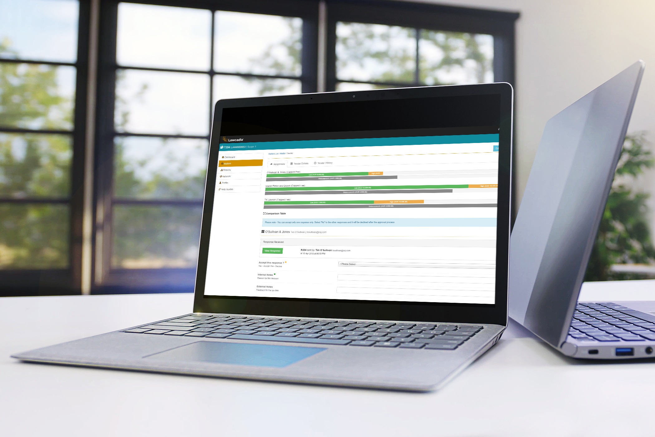 screenshot of Lawcadia