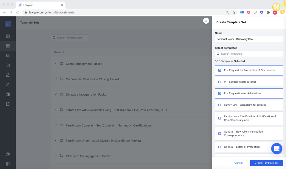 screenshot of Lawyaw
