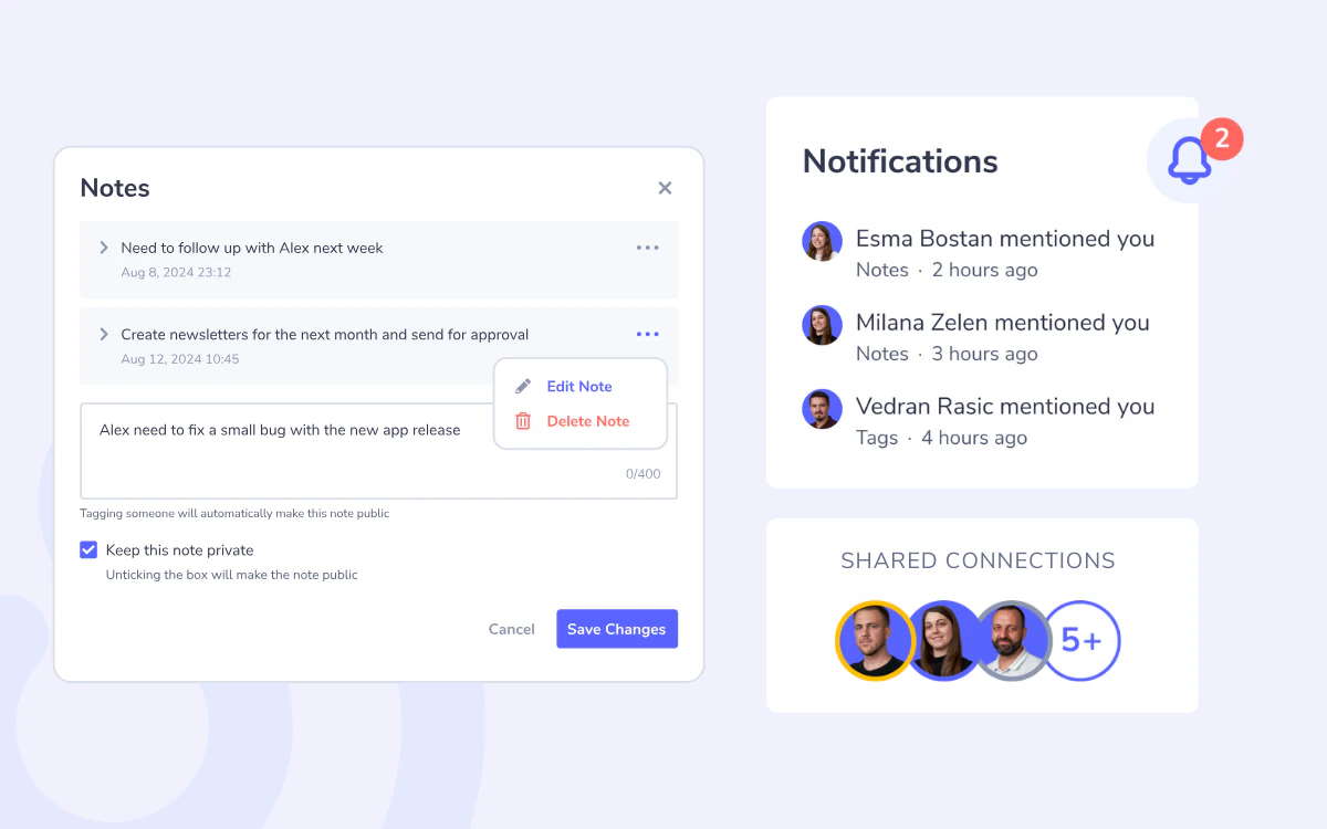 screenshot of LeadDelta