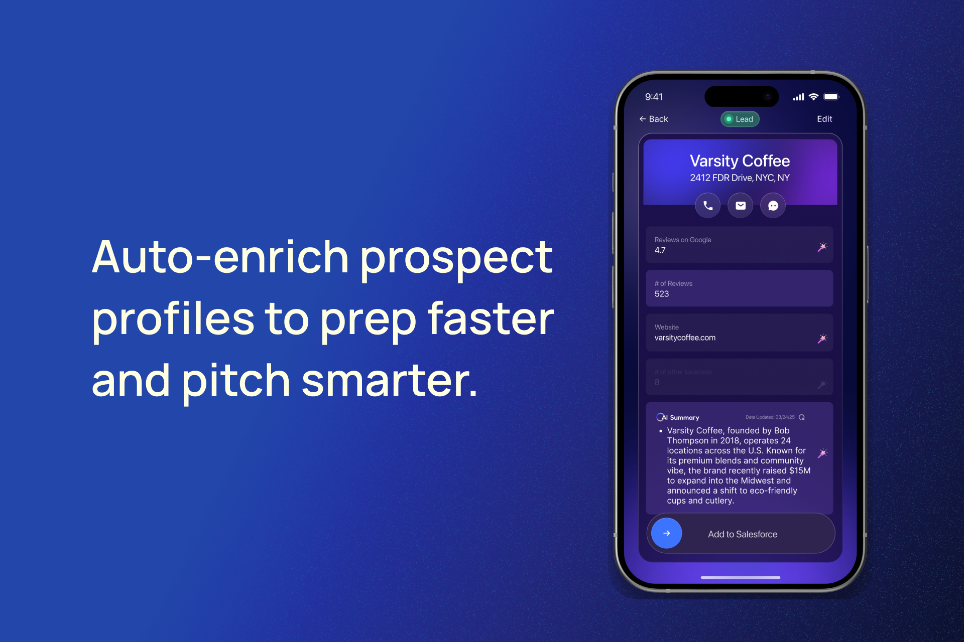 screenshot of Leadbeam