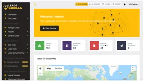 screenshot of LeadsGorilla