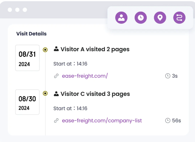 screenshot of LeadsNavi