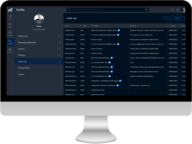 screenshot of LeapXpert