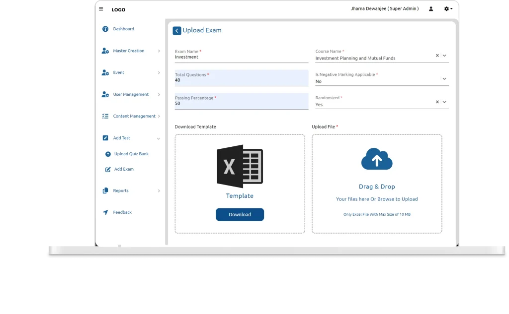 screenshot of LearnGenie