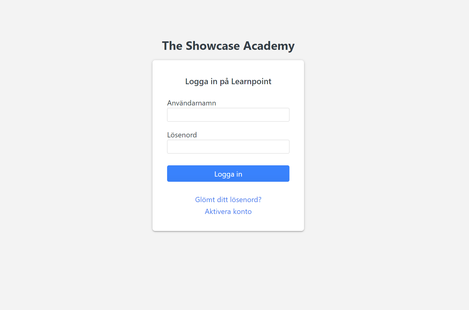 screenshot of Learnpoint