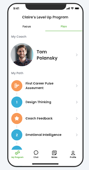 screenshot of LeggUP