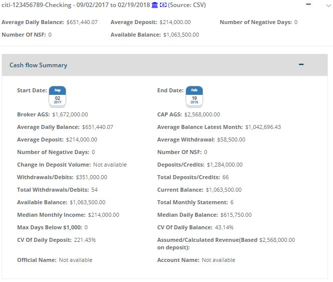 screenshot of LendFoundry