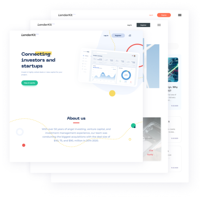 screenshot of LenderKit