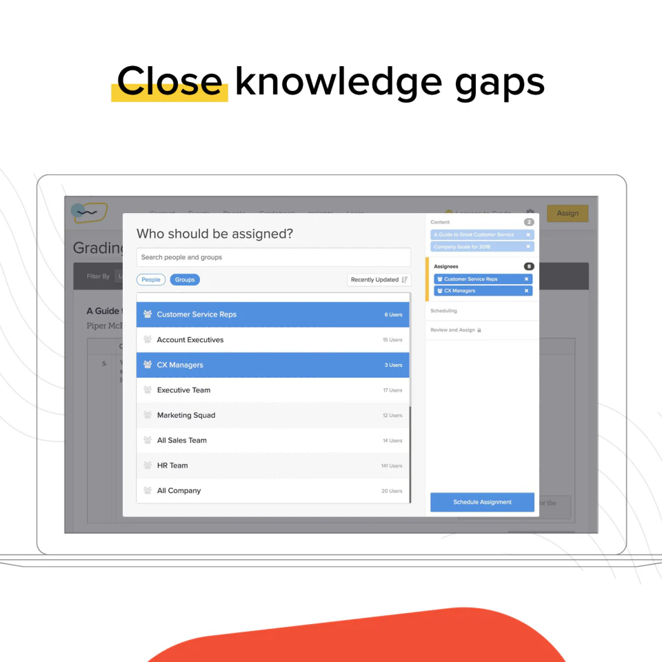 screenshot of Lessonly