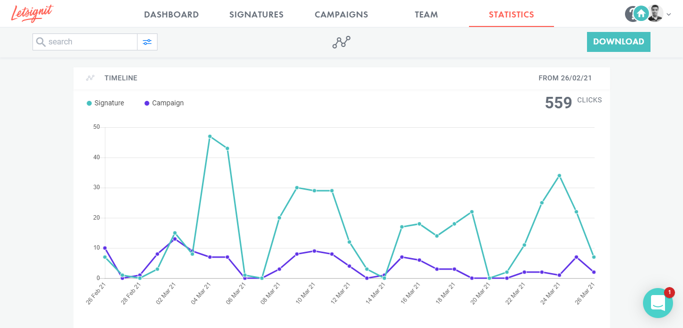 screenshot of Letsignit