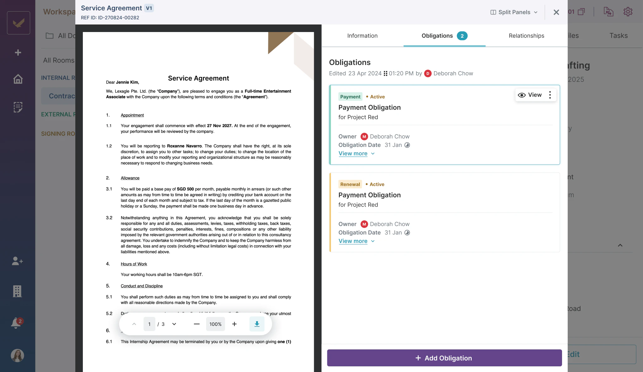 screenshot of Lexagle
