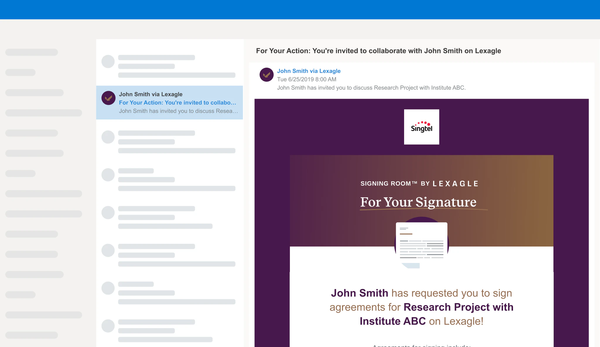 screenshot of Lexagle