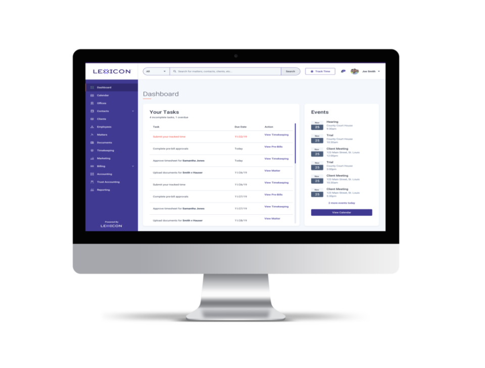 screenshot of Lexicon