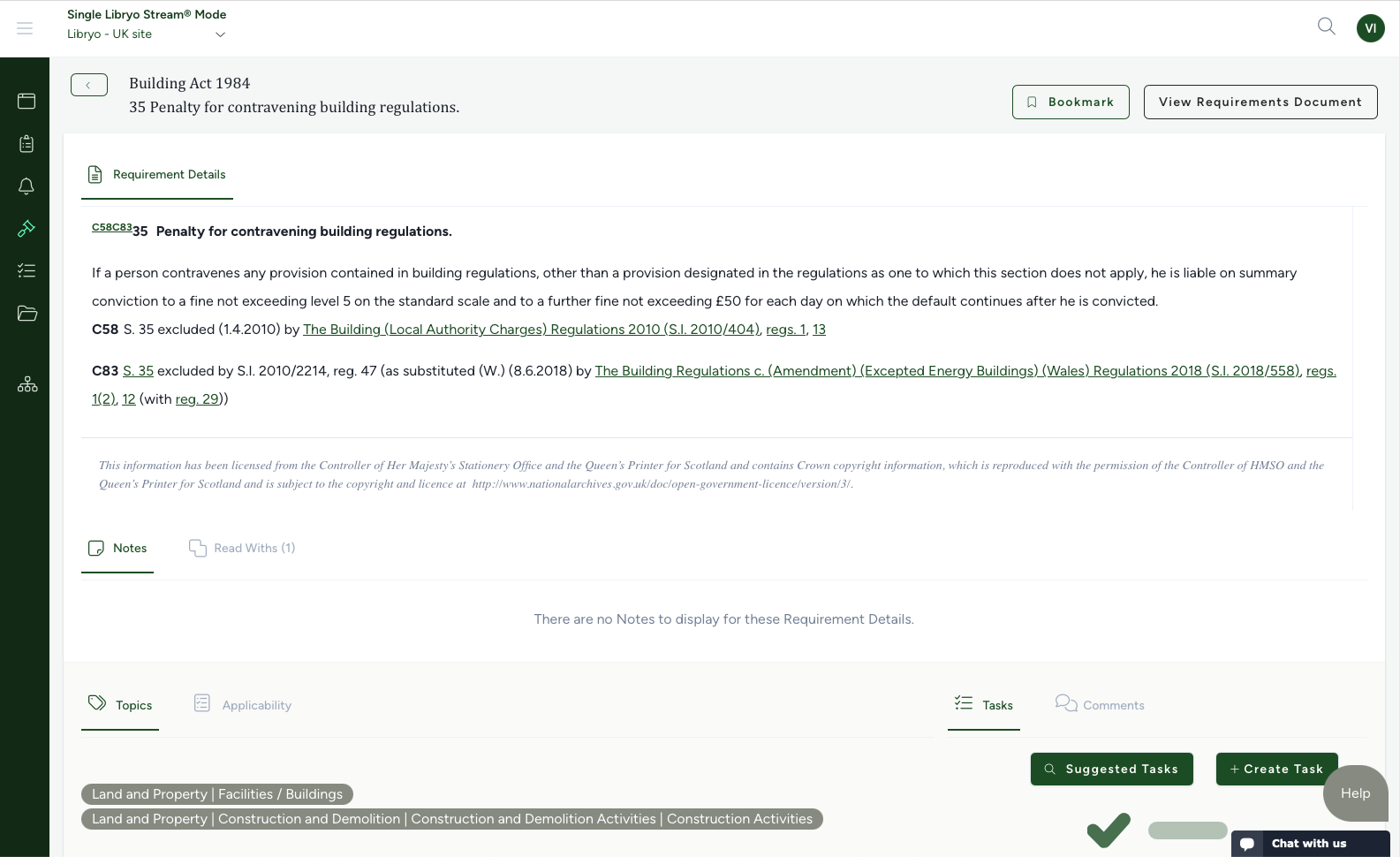screenshot of Libryo