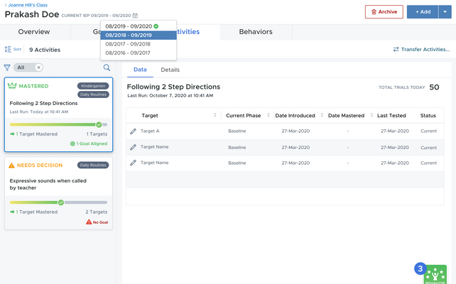screenshot of LiftEd