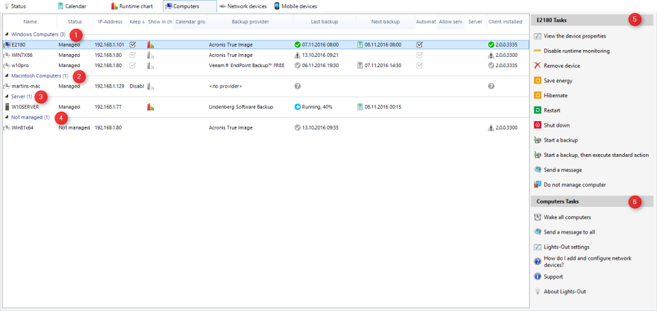 screenshot of Lights-Out