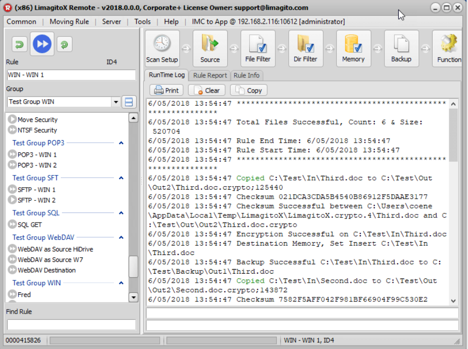 screenshot of Limagito