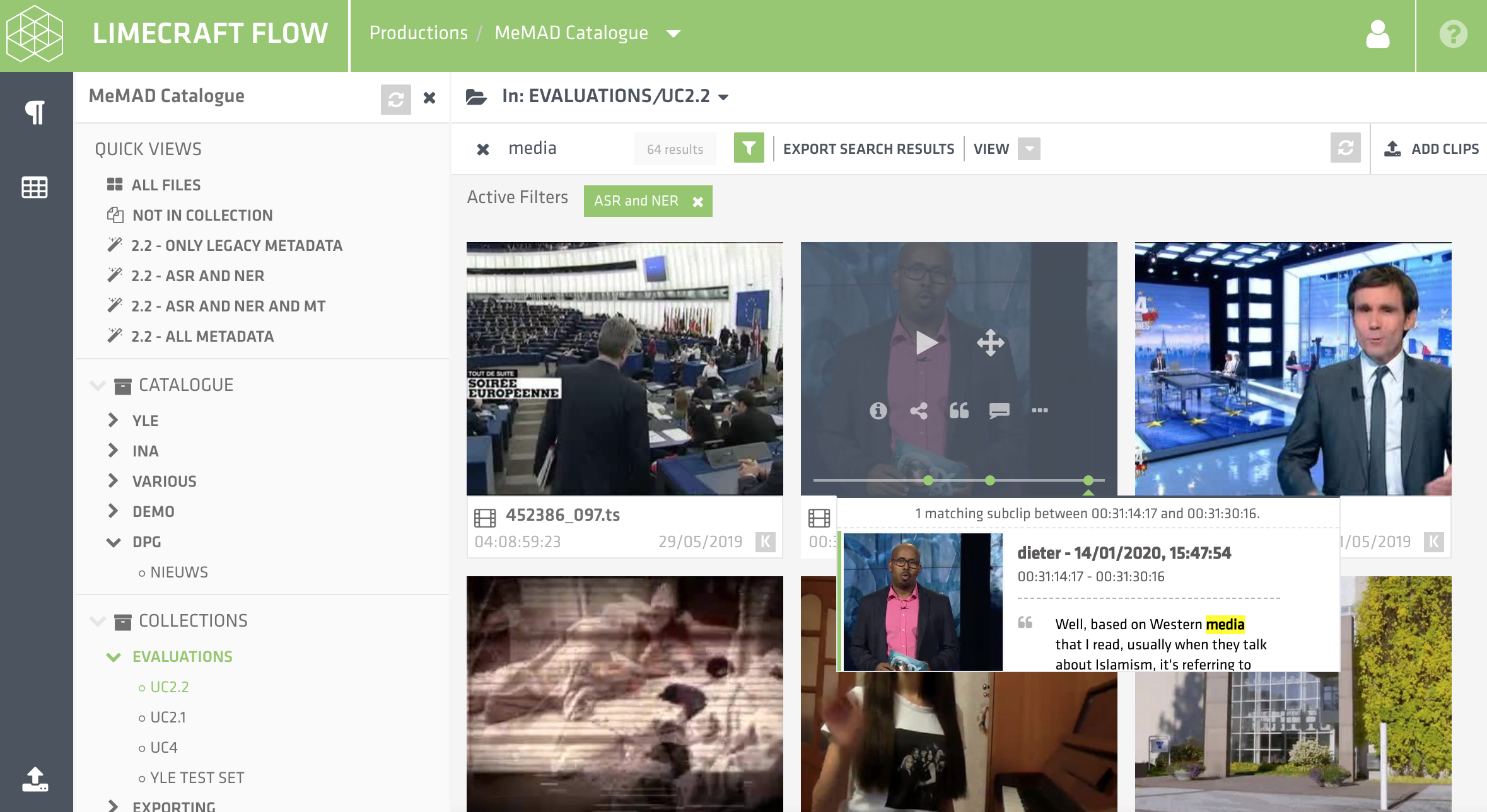 screenshot of Limecraft