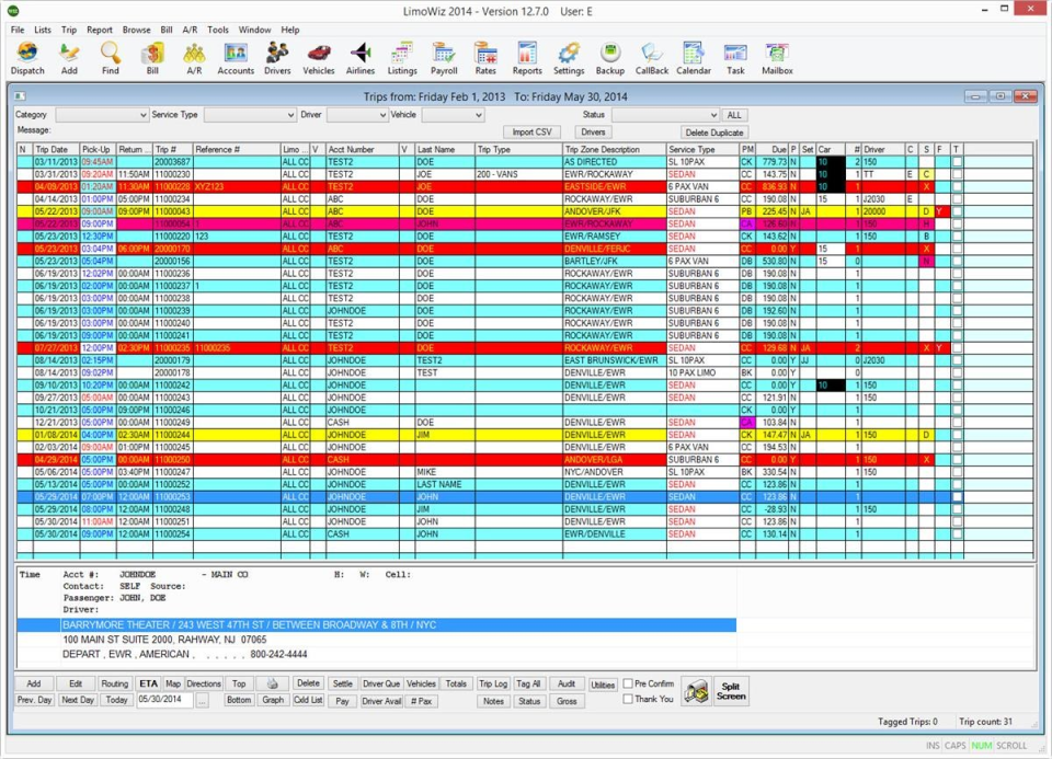 screenshot of LimoWiz