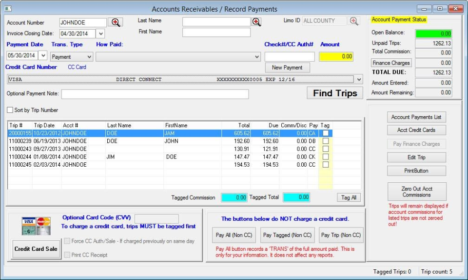 screenshot of LimoWiz