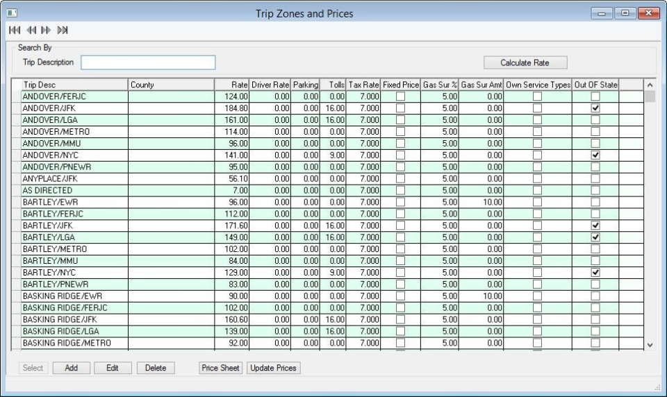 screenshot of LimoWiz