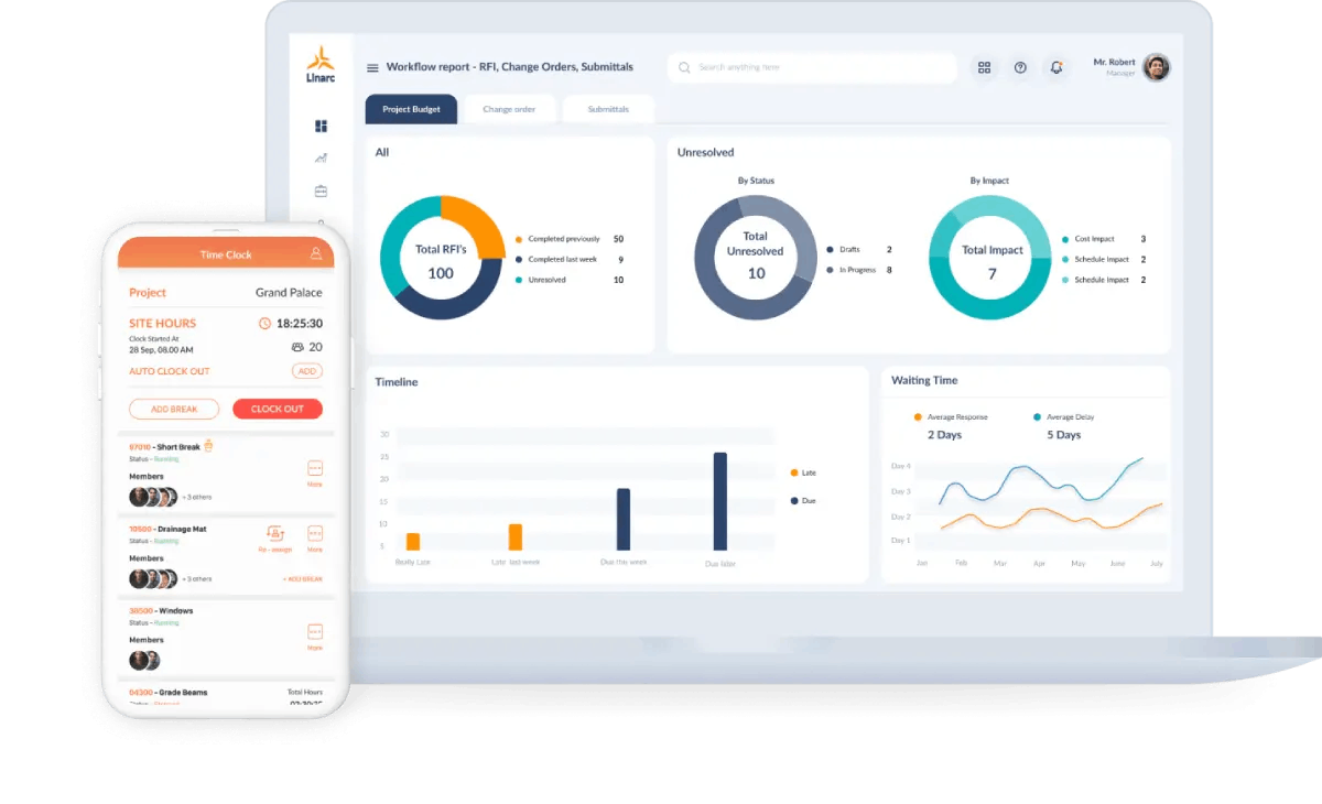screenshot of Linarc