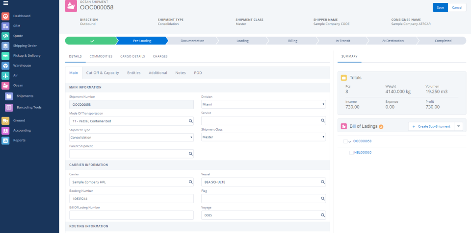 screenshot of Linbis