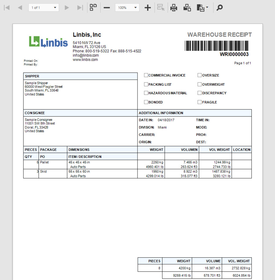 screenshot of Linbis