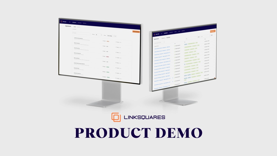 screenshot of LinkSquares