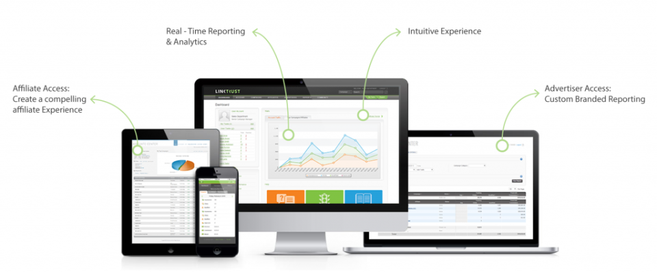 screenshot of LinkTrust