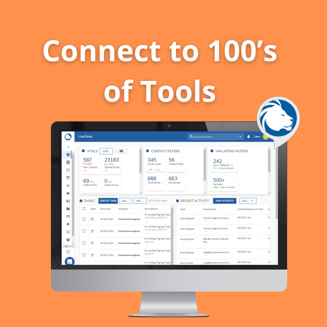 screenshot of LionDesk